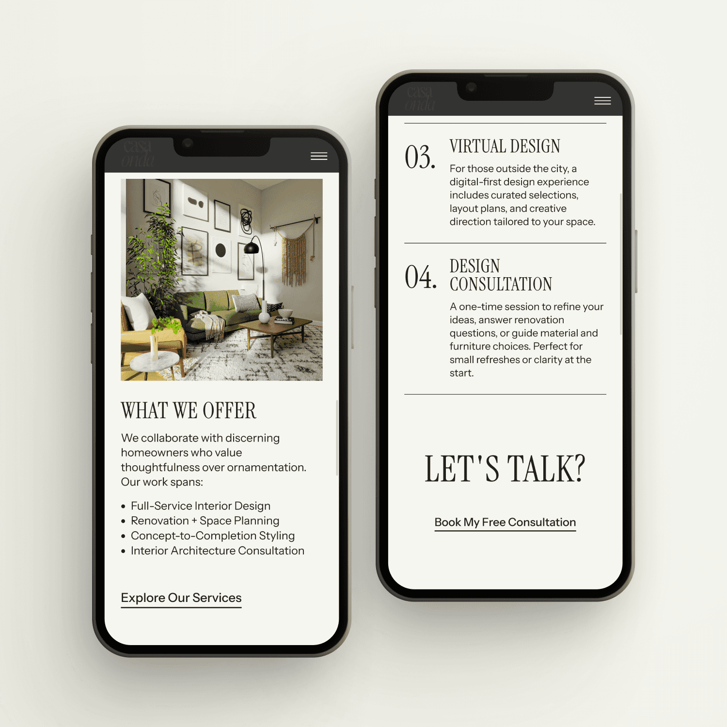 Semi custom websites for Orlando, FL, USA